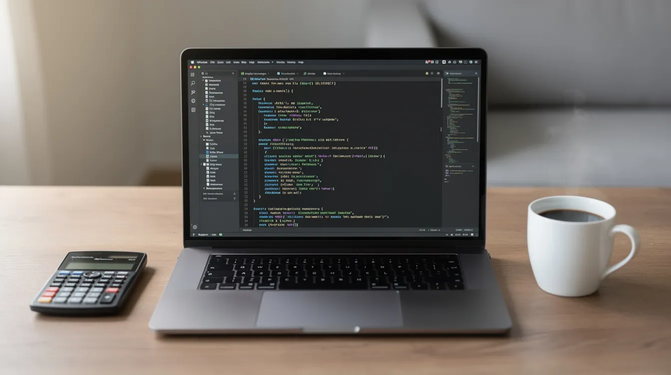 A developer using two AI assistants together